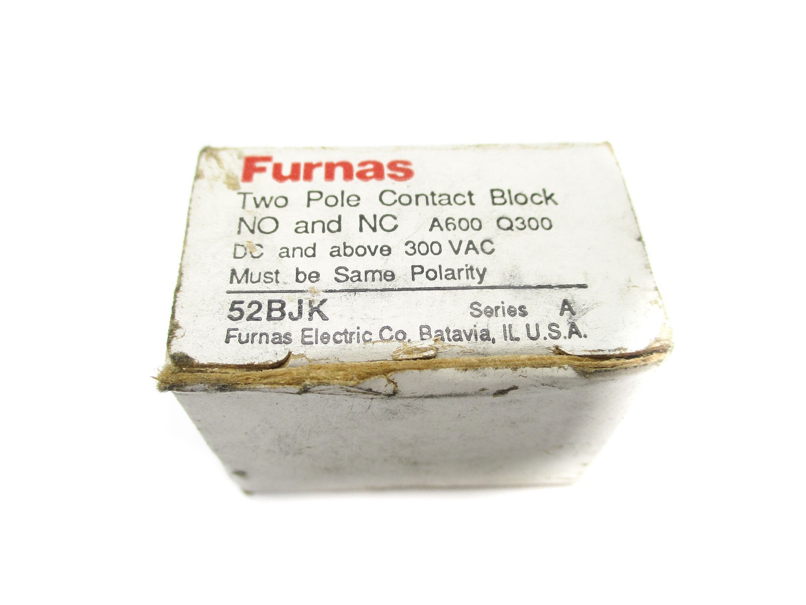 FURNAS ELECTRIC 52BJK SER. A 300VAC NSMP
