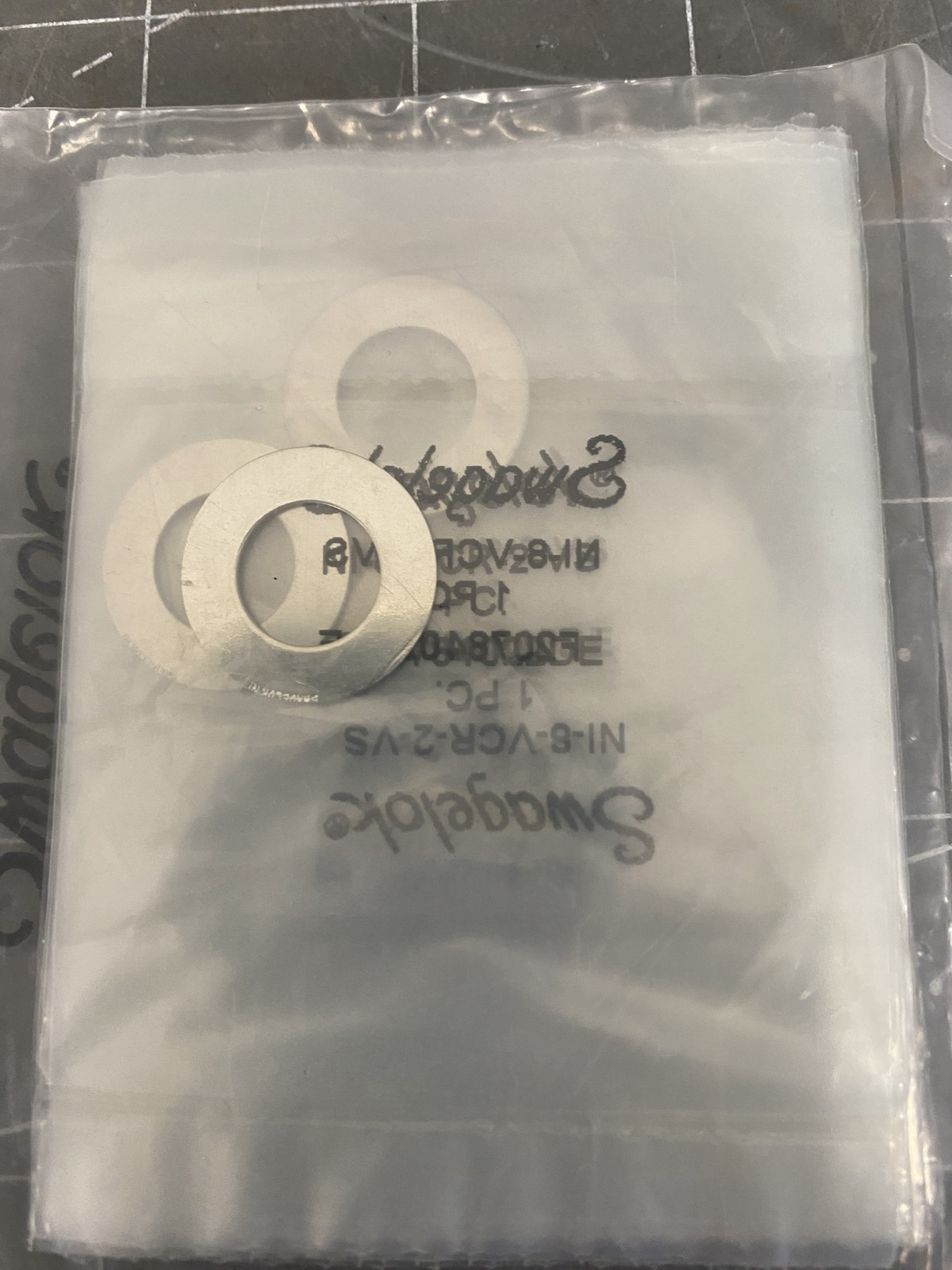 Swagelok VCR Gaskets PN: NI-8-VCR-2-VS