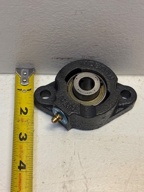 2 Quantity NTN 3″ 2 Bolt Flange Bearing with 1/2″Insert | FLU201V | (2 Quantity)