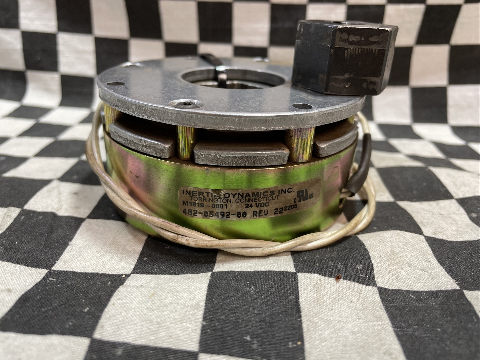 Brakes Inertia Dynamics M1819-0001, Spring Applied Brakes, 24 VDC, BOX A #129P18