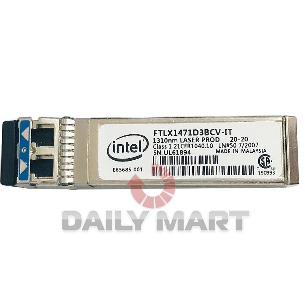 10PCS/New in Box INTEL FTLX1471D3BCV-IT SM Optical Transceiver