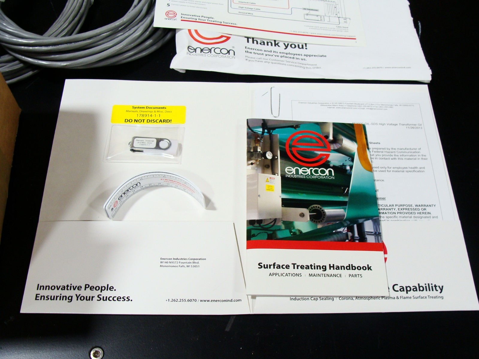 New Enercon CoronaFlex Corona Plasma Surface Treatment System + Compak Pro 1.5kW