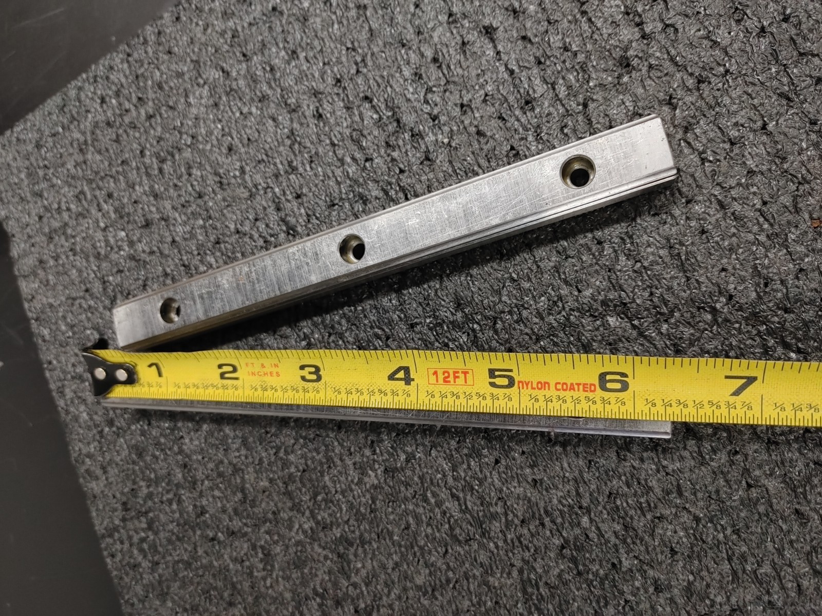 Lot of 2 NSK LS15 Linear Guide Standard Ball Profile Rail