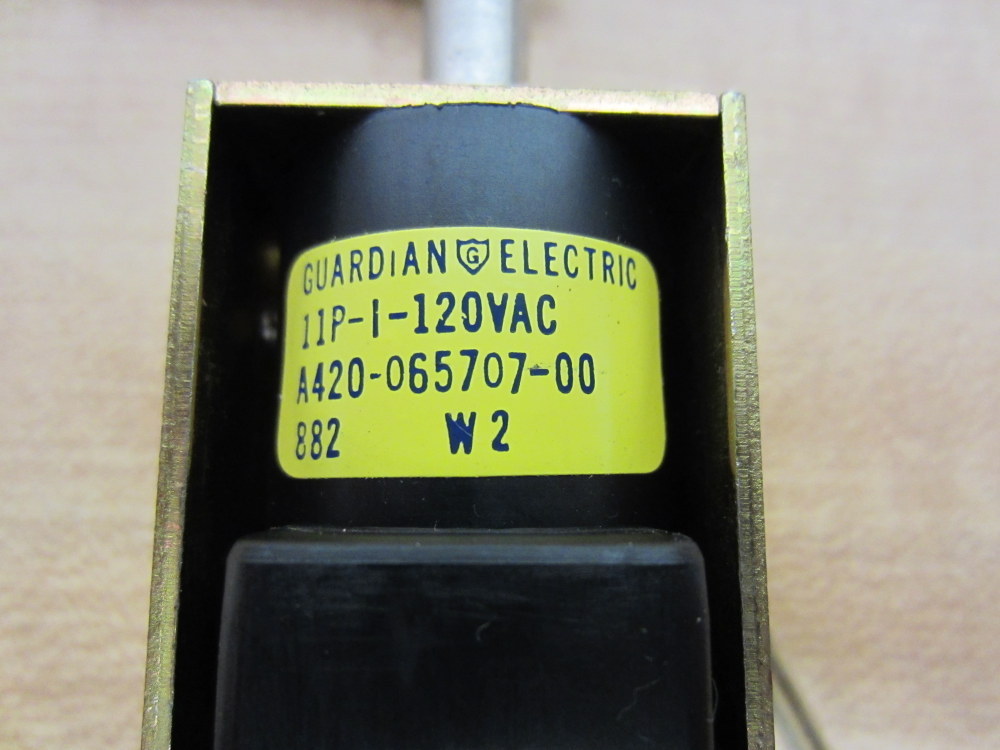 Guardian Electric A420-065707-00 AC Frame Solenoid 11P-I-120VAC