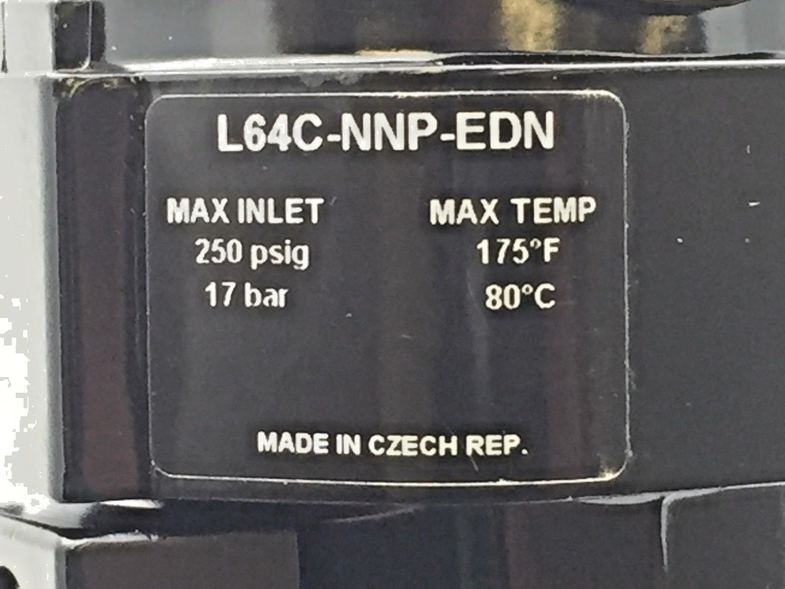 Norgren L64C-NNP-EDN Pneumatic Air Lubricator