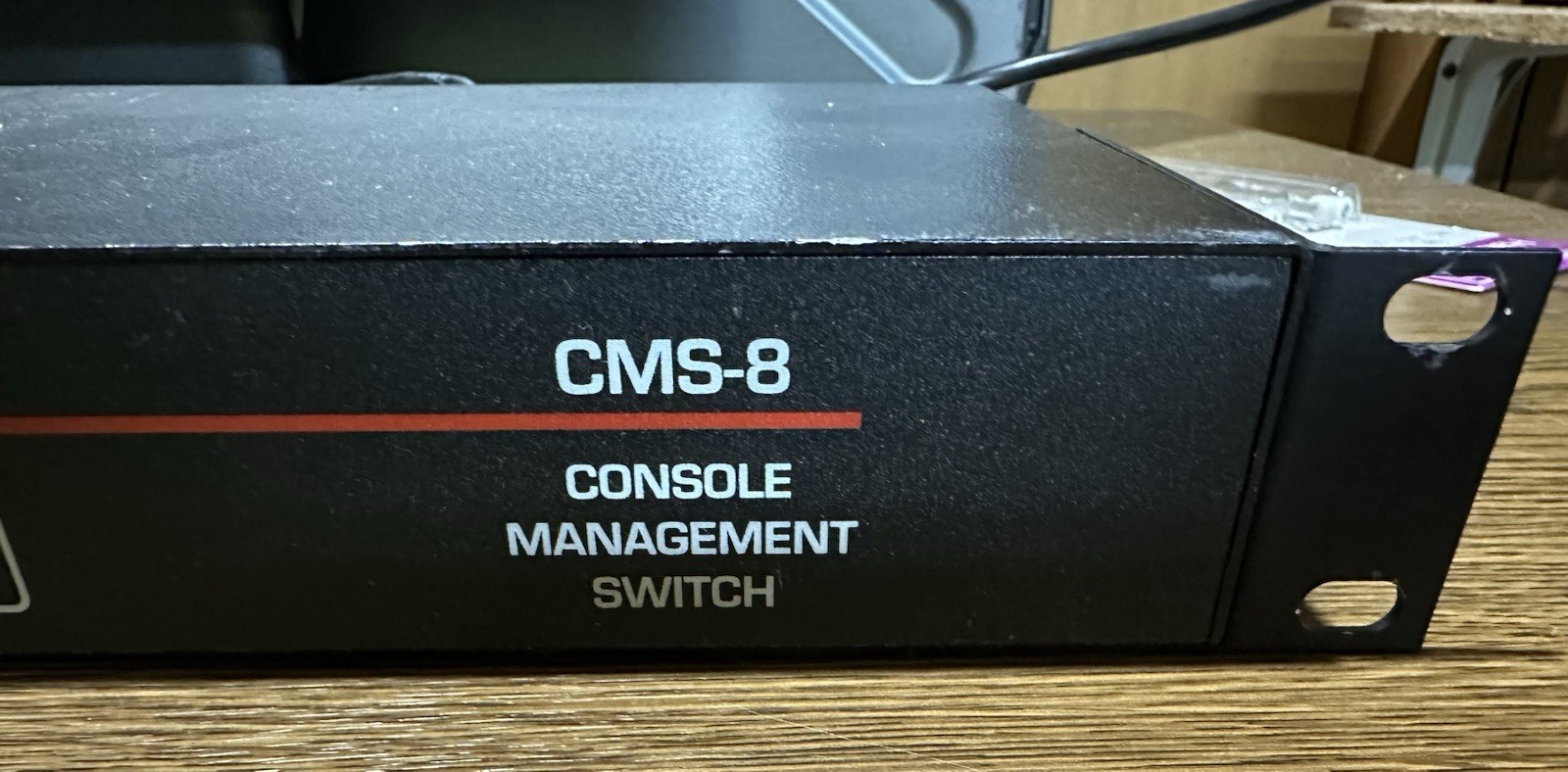 WTI Console Management Switch Western Telematic Inc CMS-8 8 Port