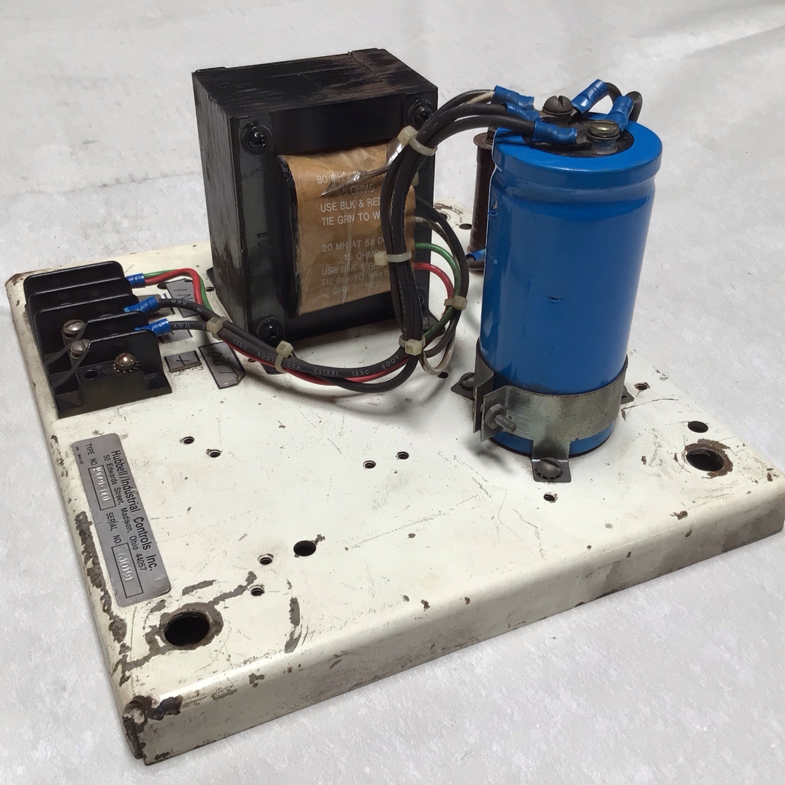 Hubbell/Industrial Controls Inc. – 49091-001, Motor Control Panel, (J13)