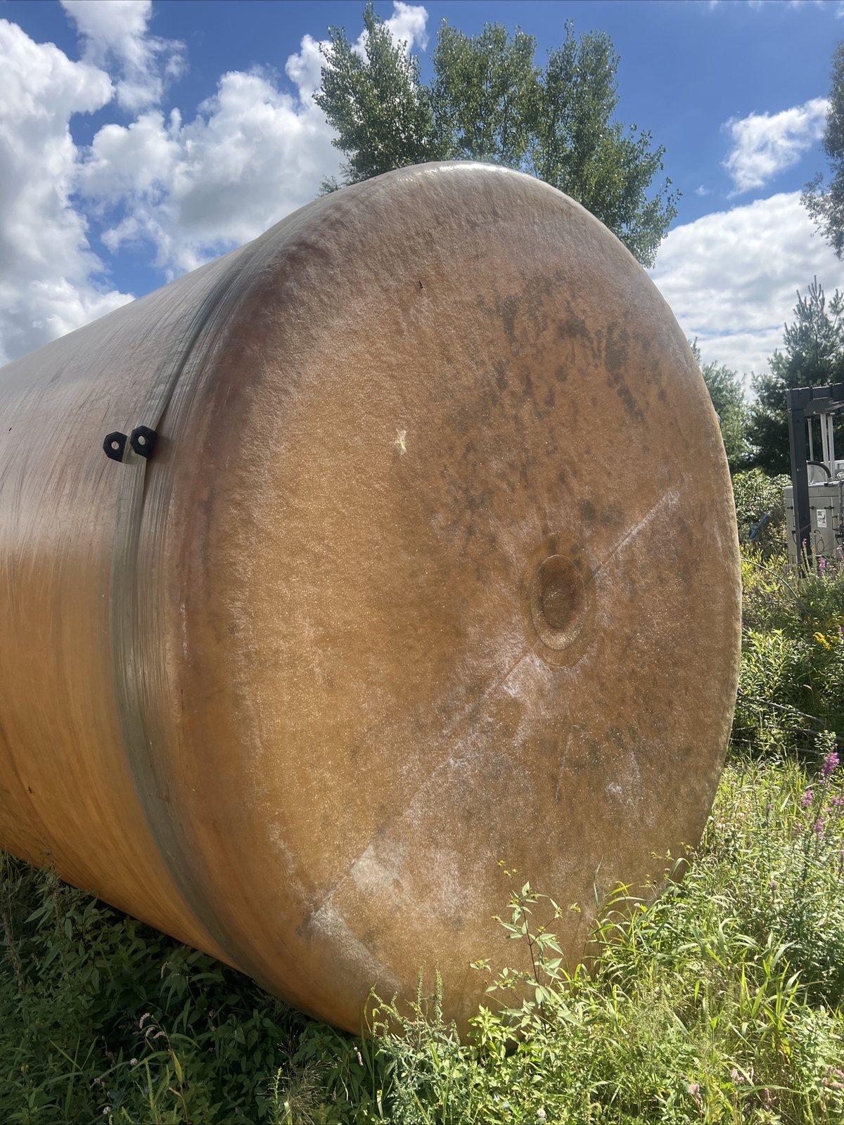 5000 Gallon Vertical Fiberglass Storage Tank