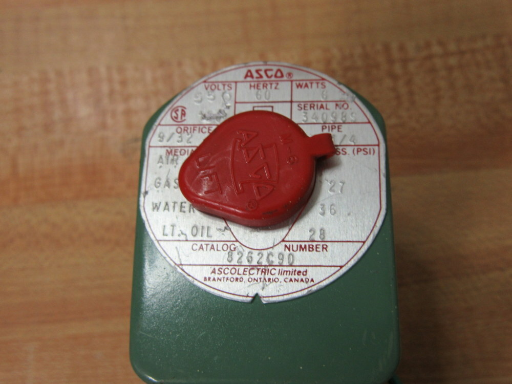 Asco 8262C90 Solenoid Valve