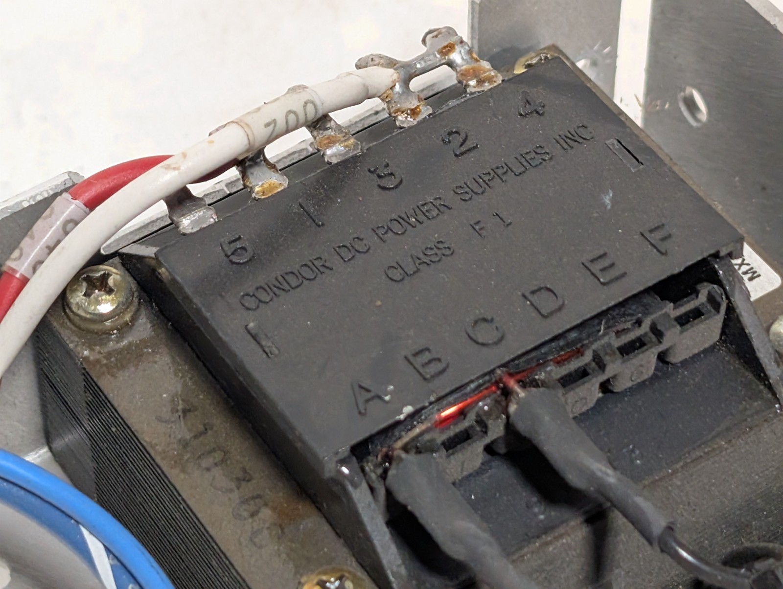 Condor D.C. model HB24-1.2-A+ industrial general purpose power supply, 240VAC
