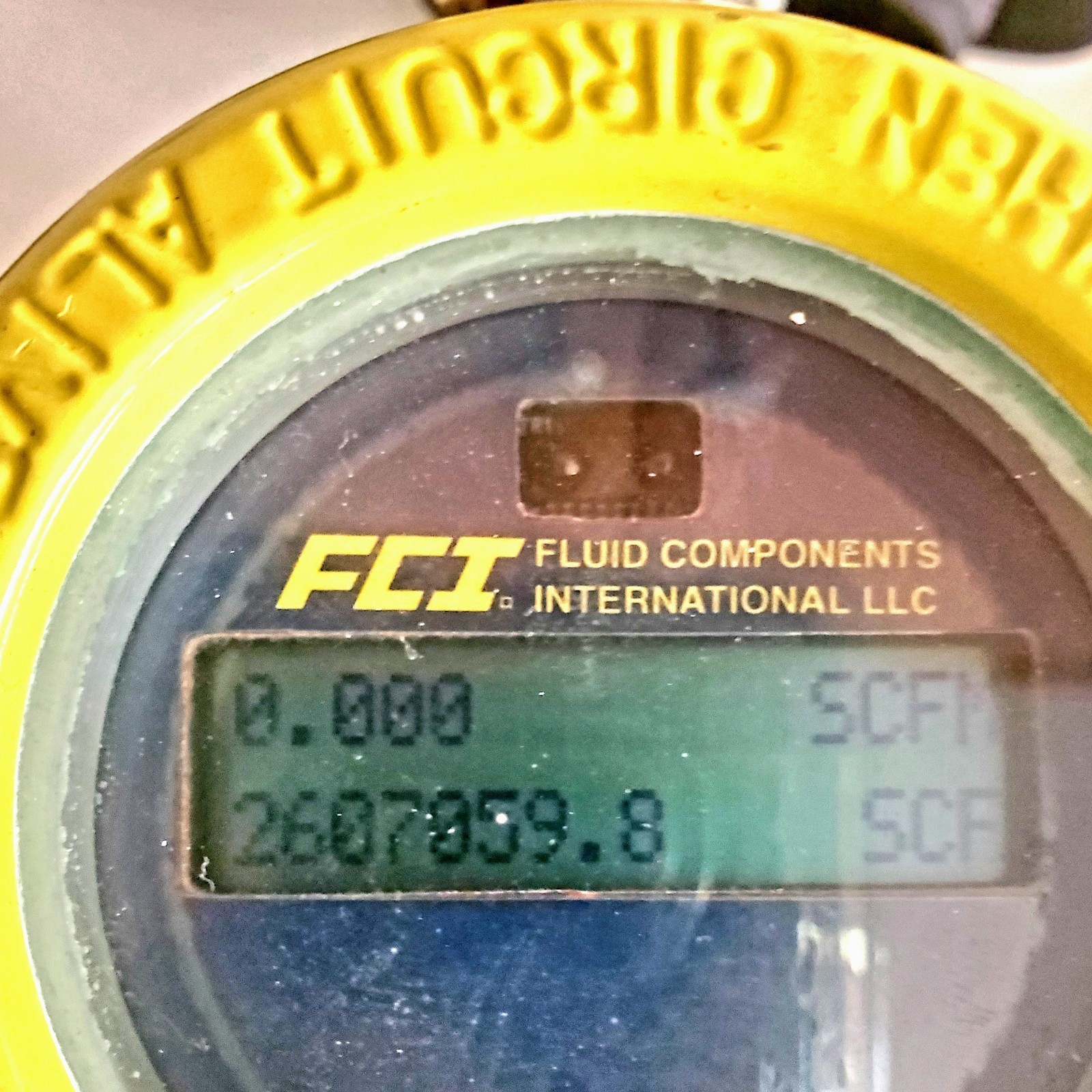 ✅ FCI- ST75 Mass flow meter, works with line voltage, Pulse and analog output