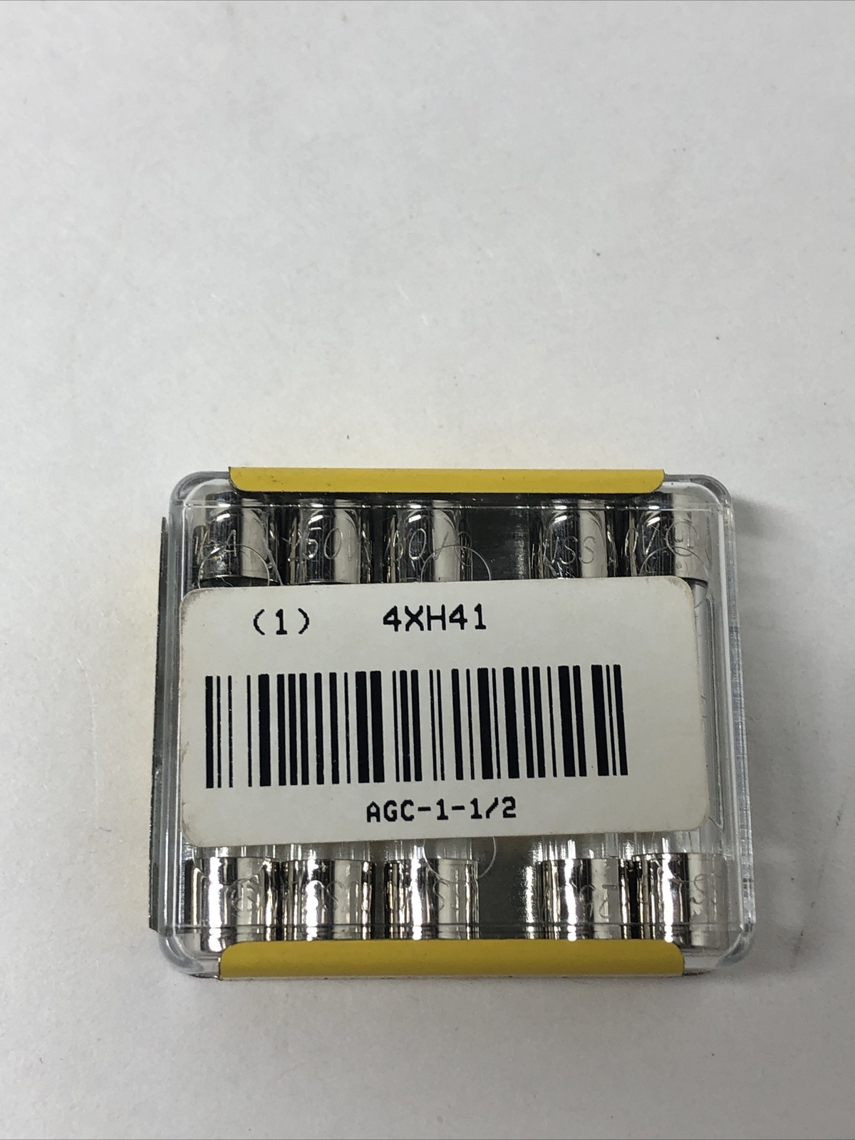 Buss Fuses AGC-1/12 4XH41 Fast Acting Glass Fuse – Box of 5