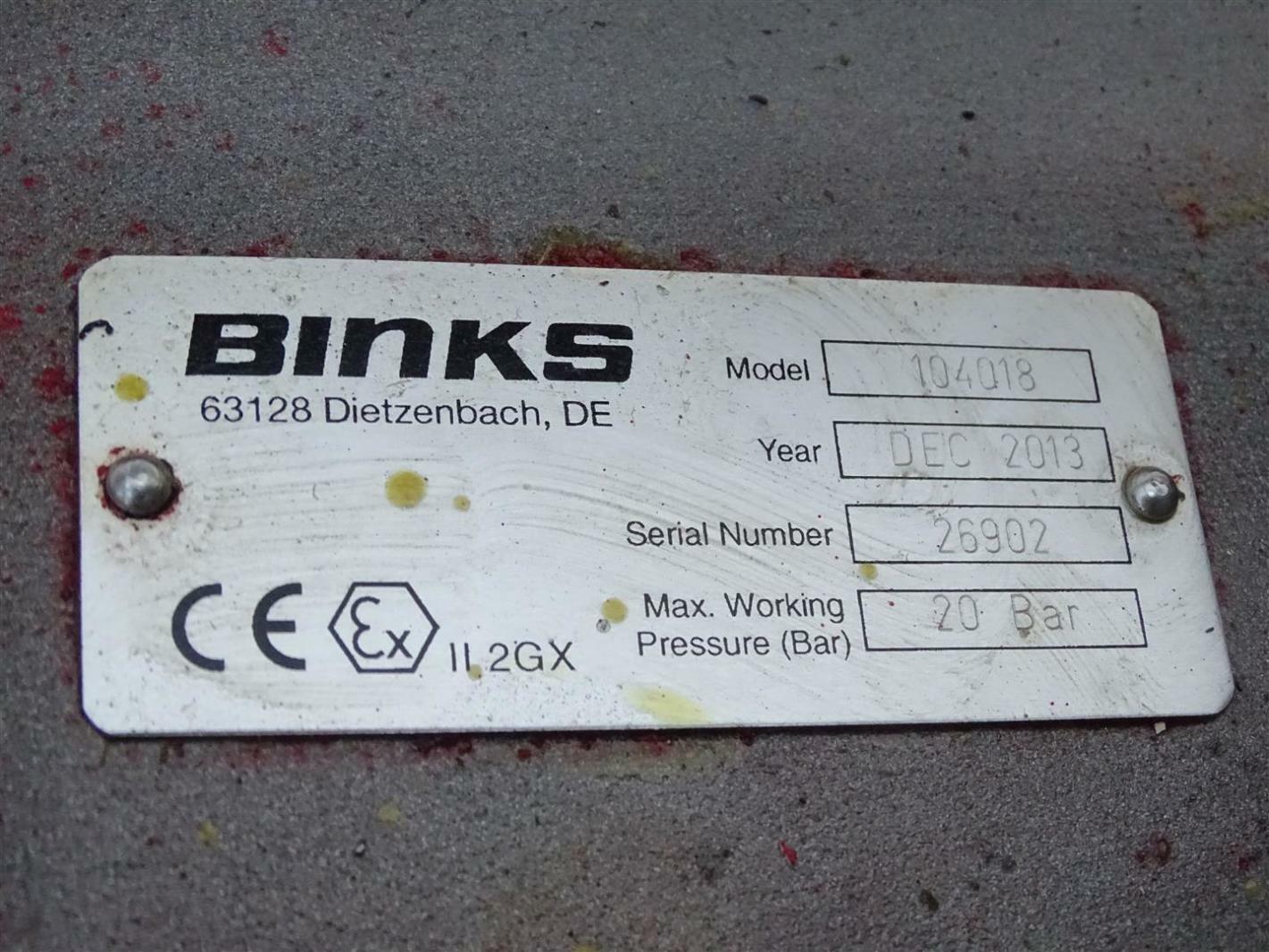 Binks E2 Electric Smart Pump, 1HP 230/460v, 1″ Sanitary Connections , 104018