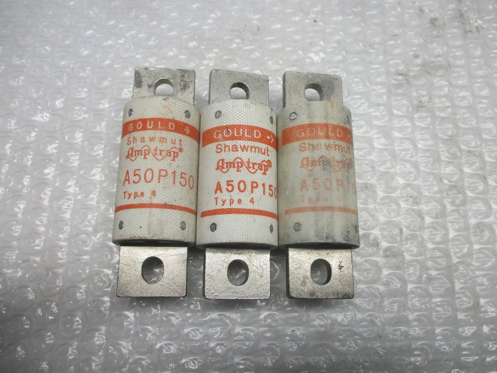GOULD A50P150 FUSE LOT OF 3 NSNP