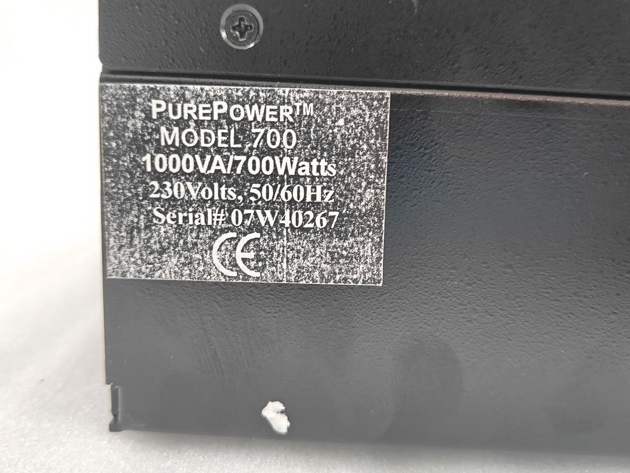 PurePower 700 Reference Grade AC Regenerator 1000VA/700WATTS