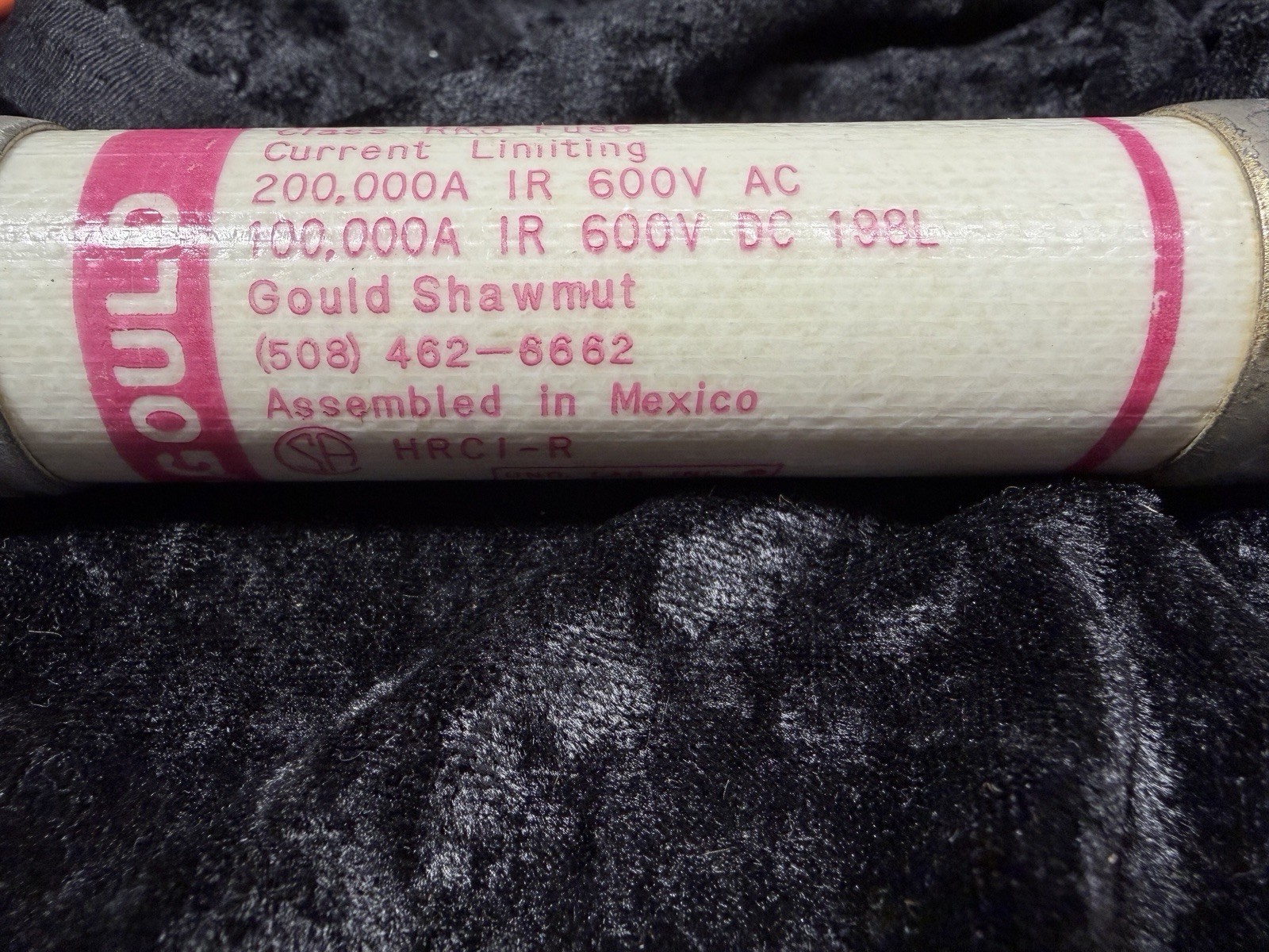 (Lot of 3) Gould Shawmut TRS100R Tri-onic Time Delay Fuse w/R212 Reducers 600v