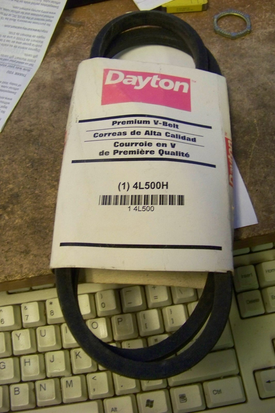 DAYTON Premium V-BELT 4L500H