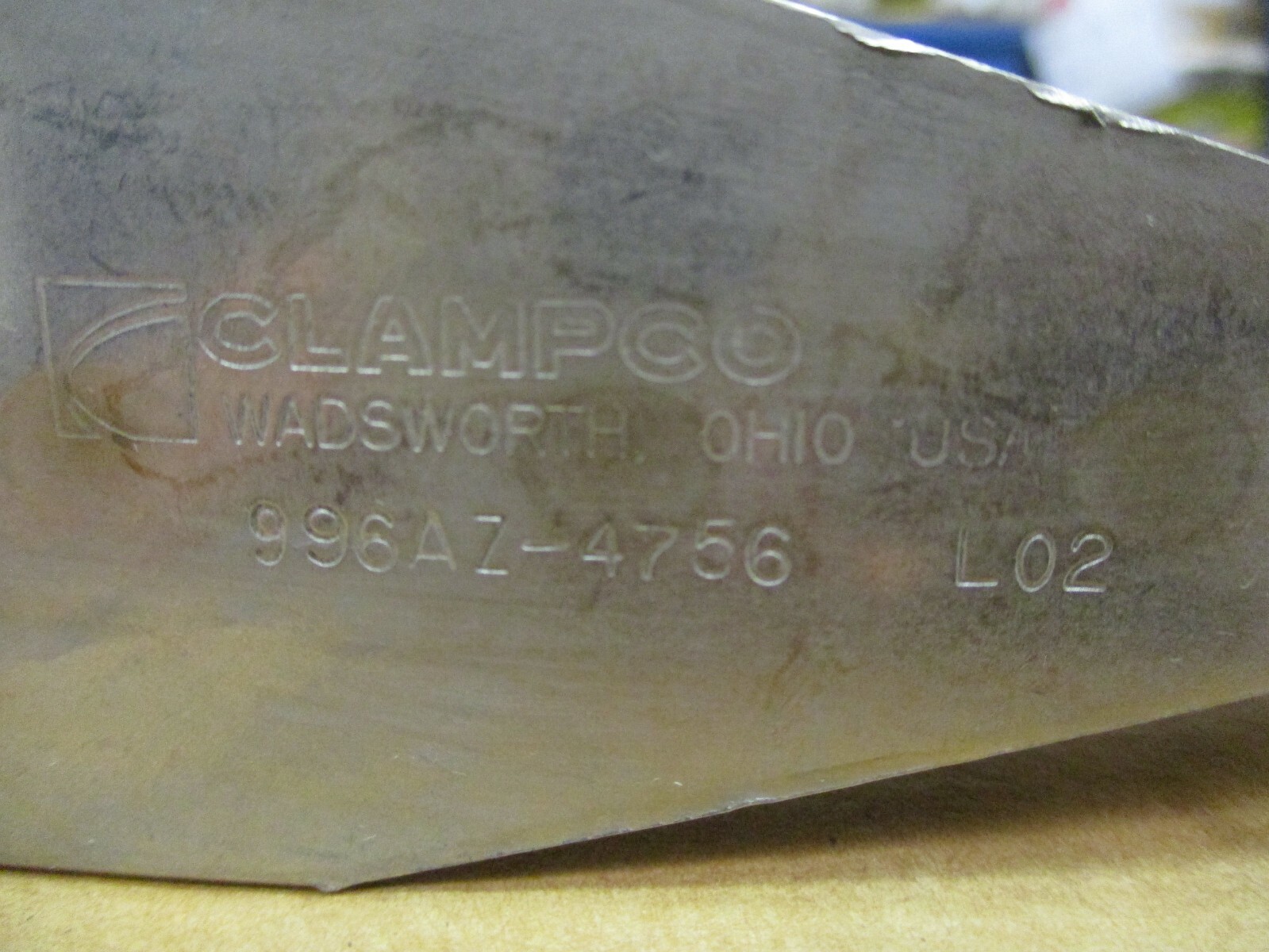 New SWECO Clampco Clamp Ring 996AZ-4756 A4510AES