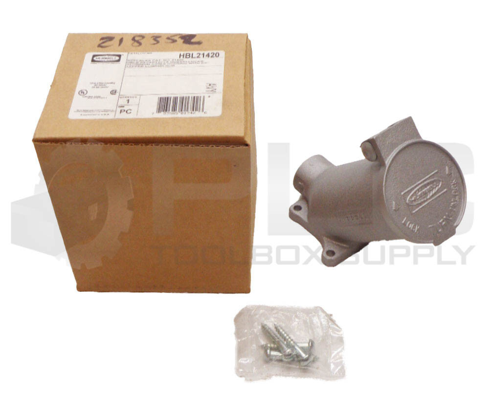 NEW HUBBELL HBL21420 HUBBELLOCK RECEPTACLE 3/4″ 20A 250VDC 30A 600VAC NSMP