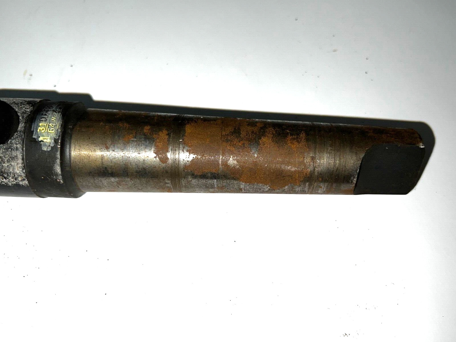 CLEVELAND MORSE TAPER SHANK DRILL BIT MT4 1-31/64″ CUT 9-3/4″ LOC 15-1/4″ OAL
