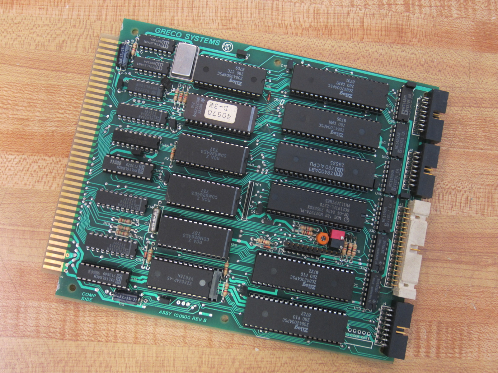 Greco Systems 100500 Circuit Board 100502 Rev.B