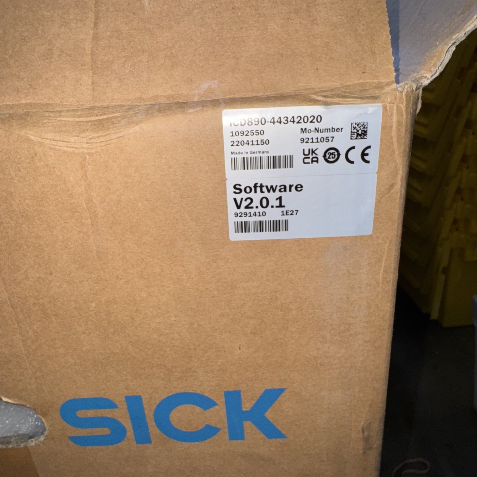 SICK Industrial Barcode Scanner ICD890-44342020 1092550 New, USA Seller, PND