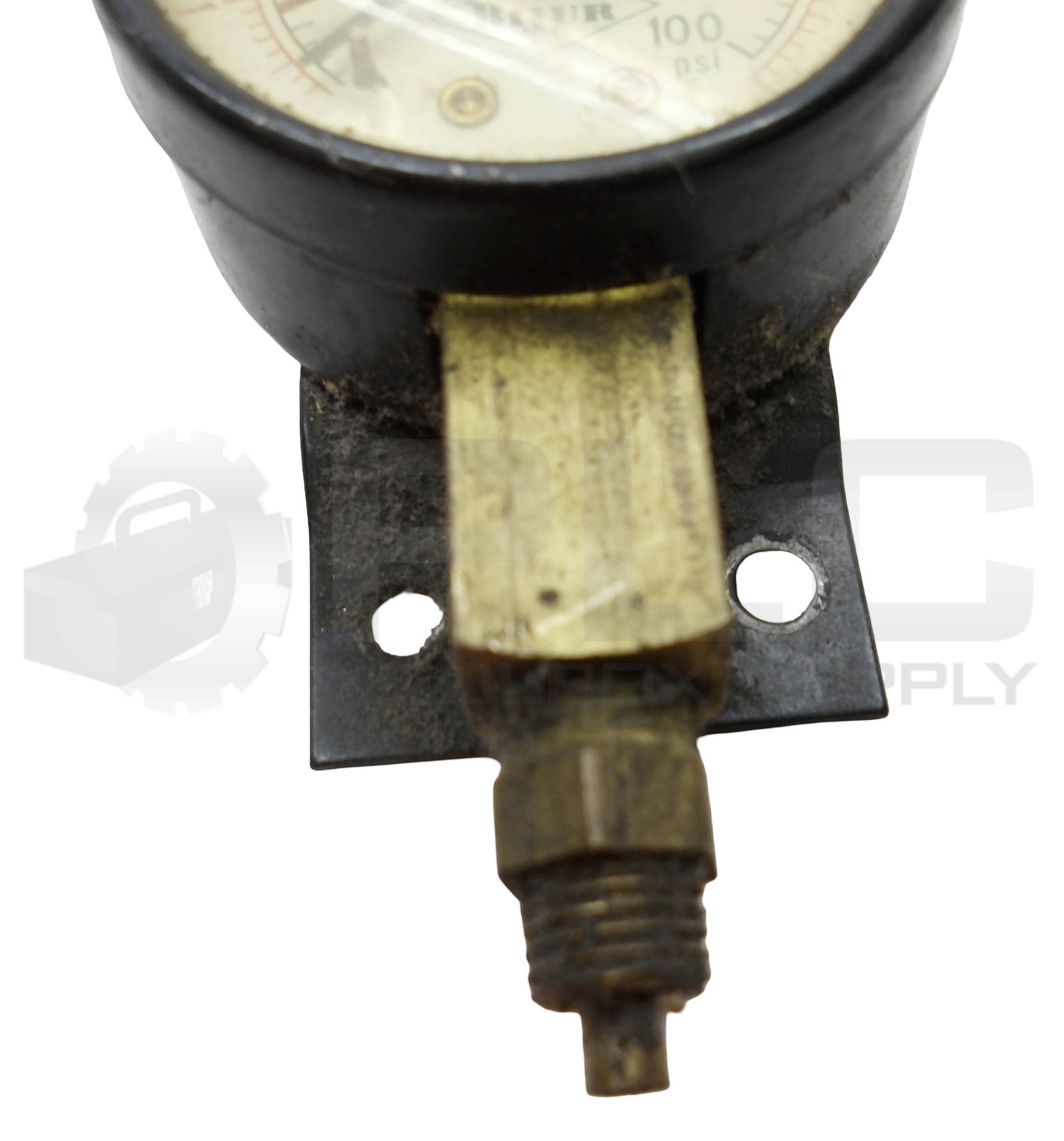 BIJUR PRESSURE GAUGE 0-100PSI 0-7BAR