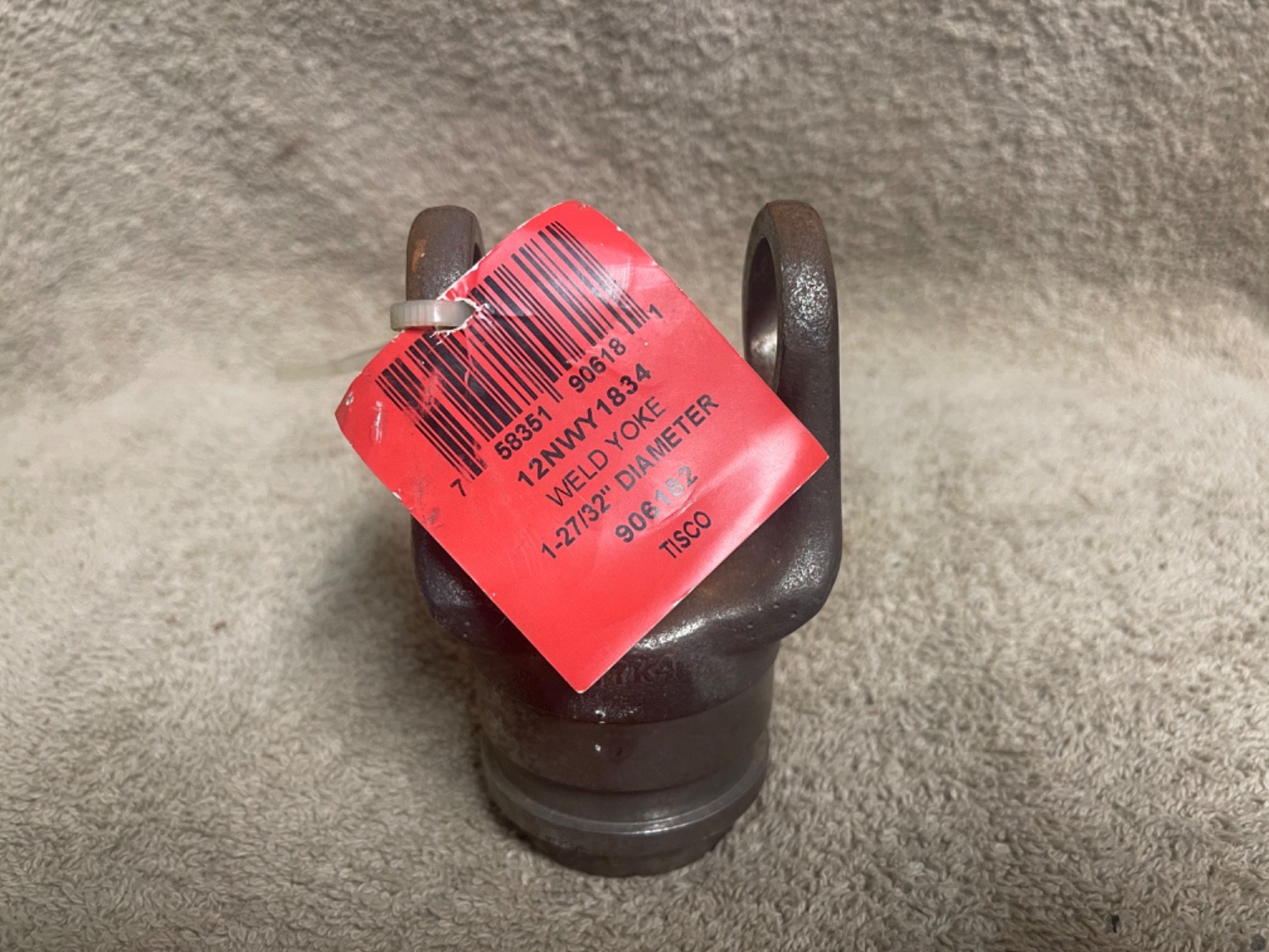NOS TISCO 12NWY1834 TUBE WELD YOKE NEW HOLLAND TRACTOR