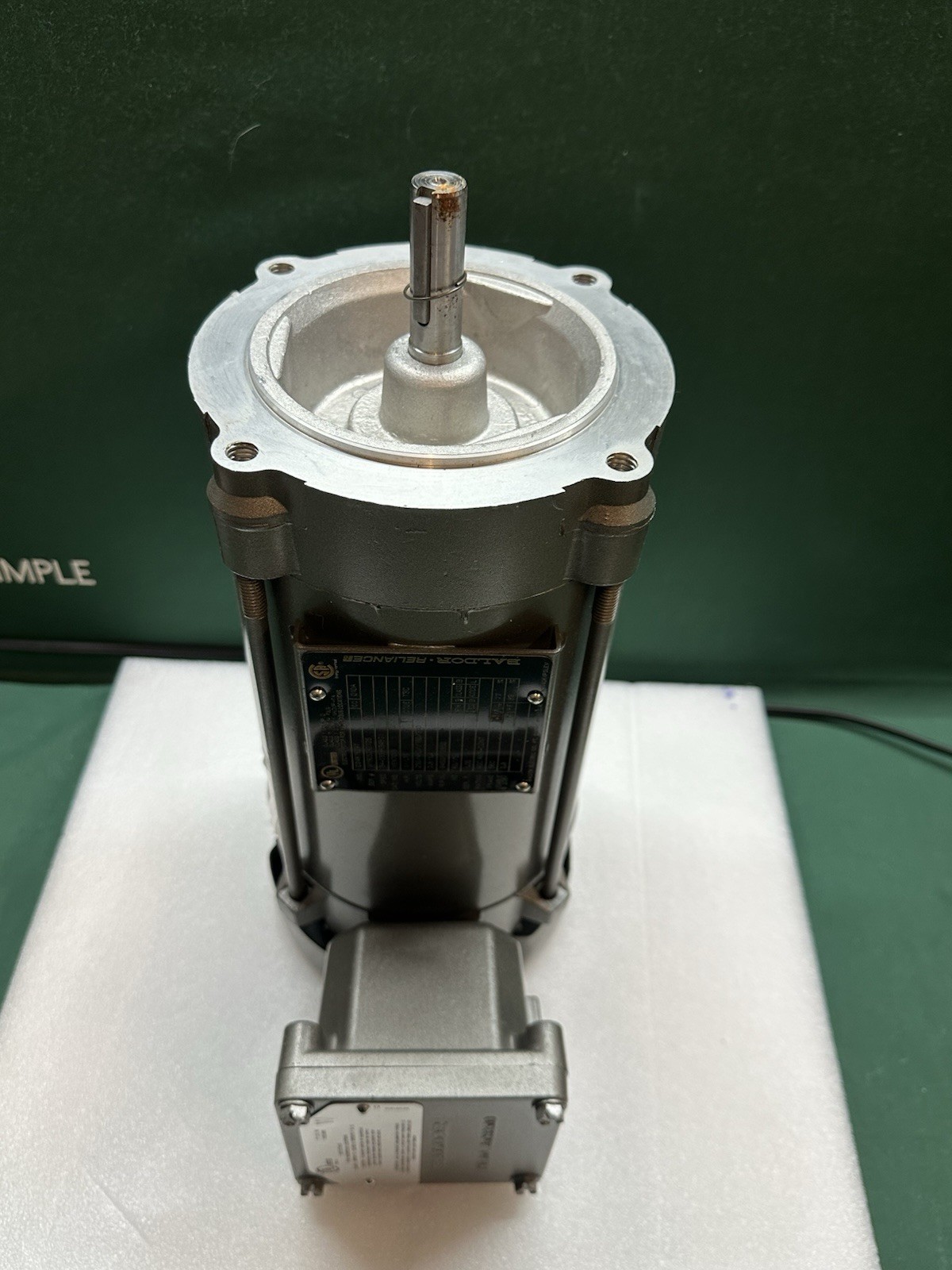 BALDOR Electric Motor, 1 HP, 230/460V, 3 Phase, 3450 RPM, 56J, JM7013, Haz. Loc.