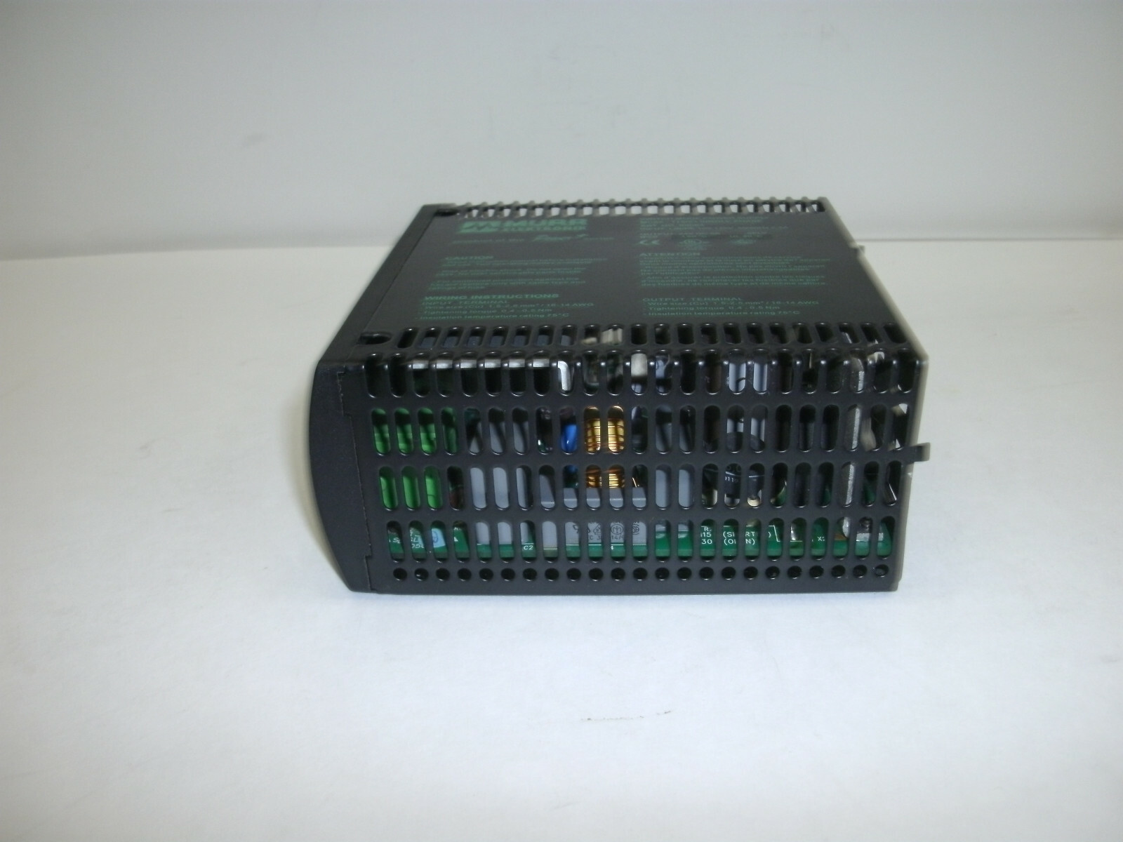 MURR ELEKTRONIX MCS5-115/24 SW MODE POWER SUPPLY 85084 SINGLE PHASE 100/120V