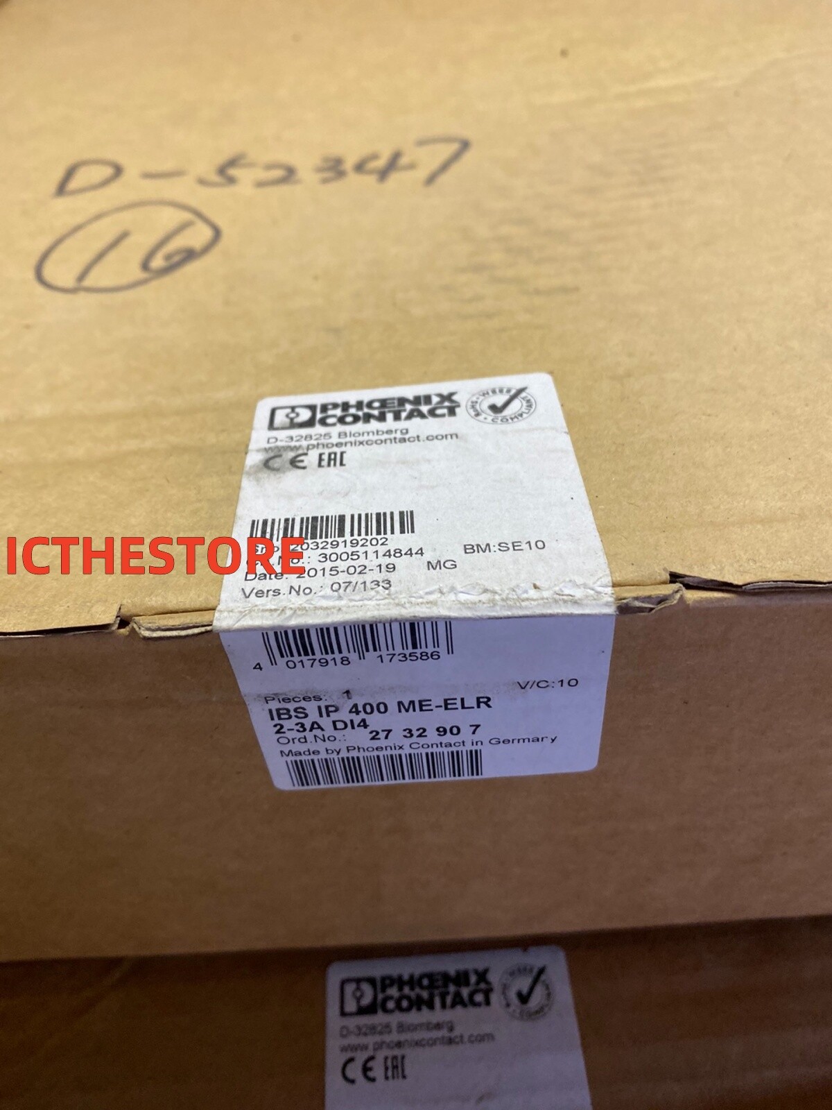1PCS New 2732907 IBS IP 400 ME-ELR 2-3A DI4 SHIPPING DHL or Fedex