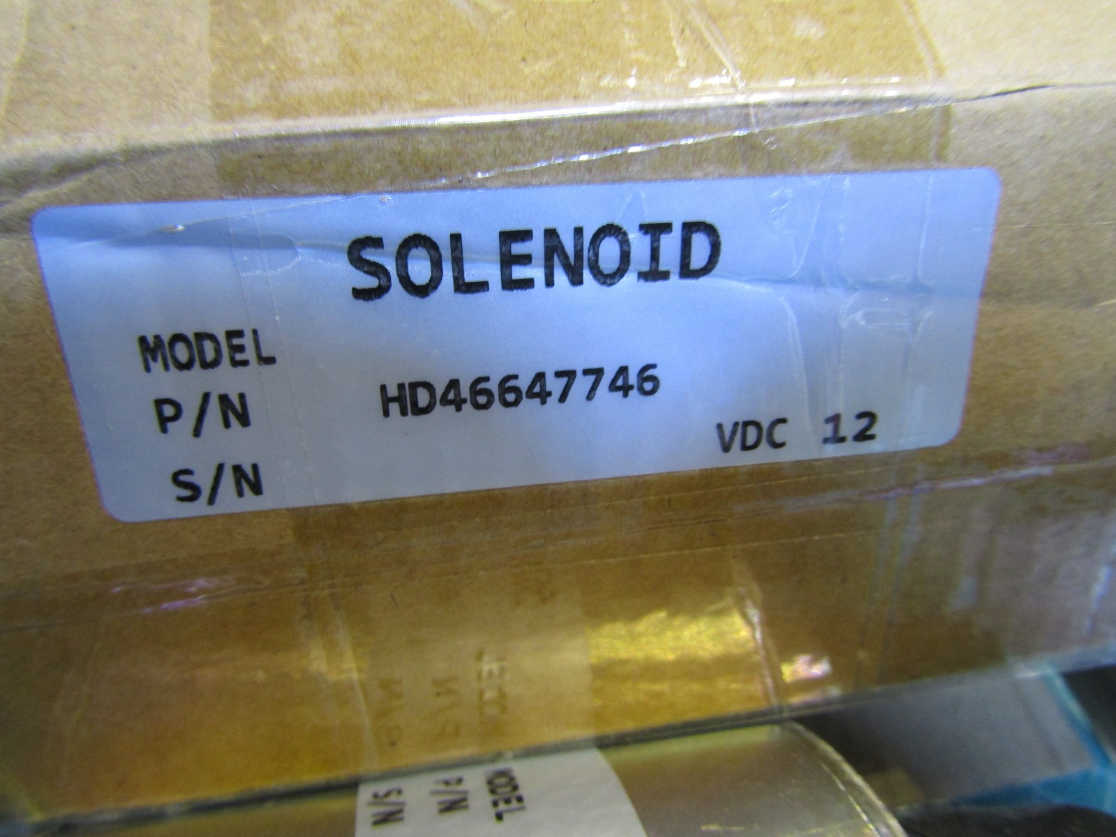 1 – Fuel Stop Solenoid Thermo King C-600/ SB200/230 HD 46647746 vdc12. NEW