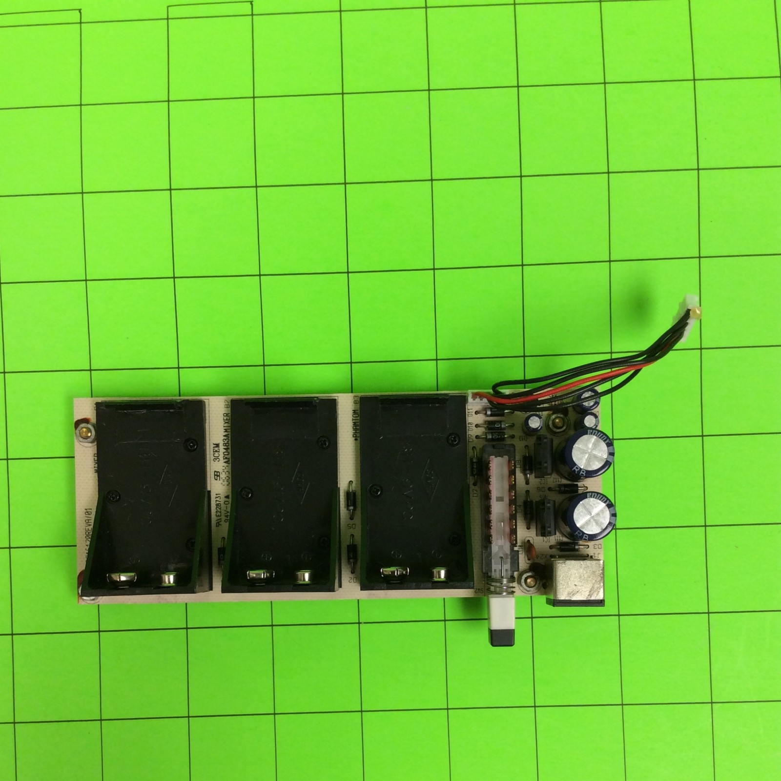Behringer Eurorack UBB1002 Mixer Board PCB216120