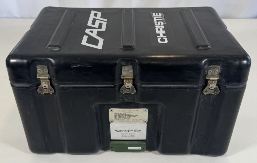 Christie CASP2000H 121379-004 Analyzer Charger w/Case & Cables Complete NEW