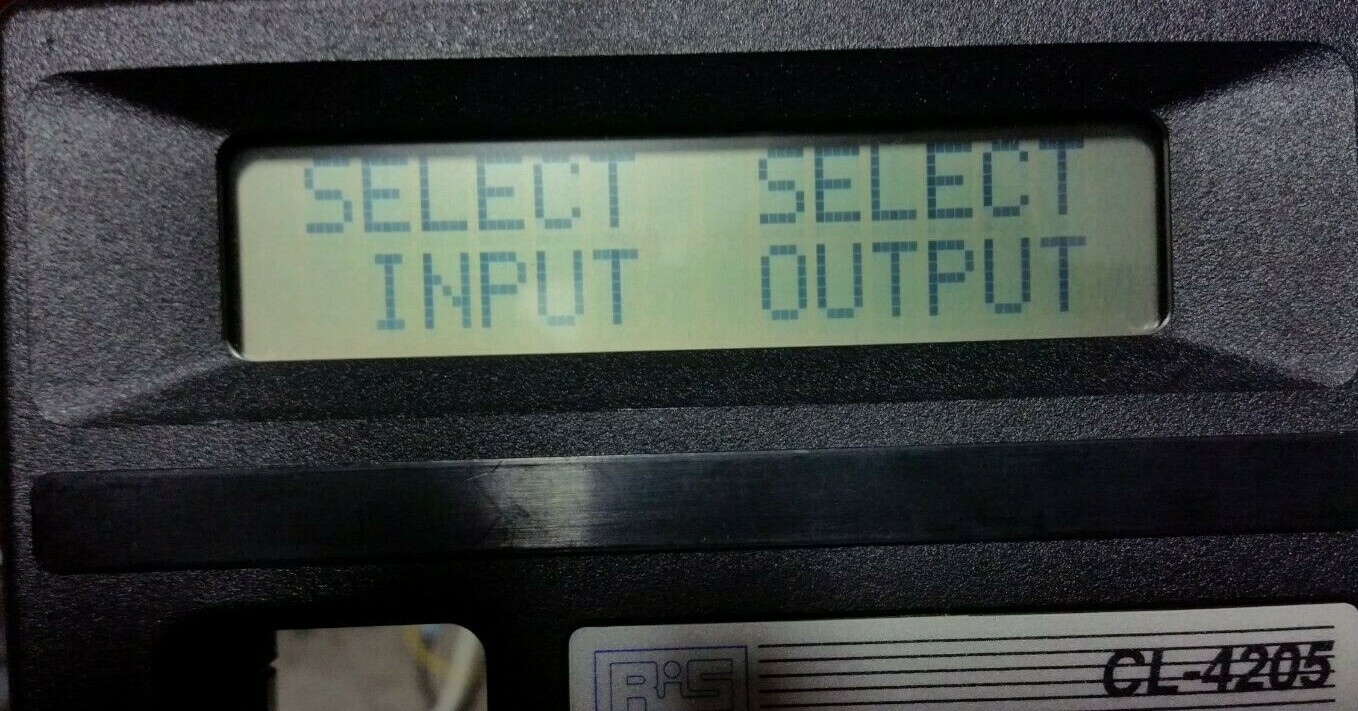 [CHECK POWER] Rochester Instrument Systems CL-4205 RIS Calibrator
