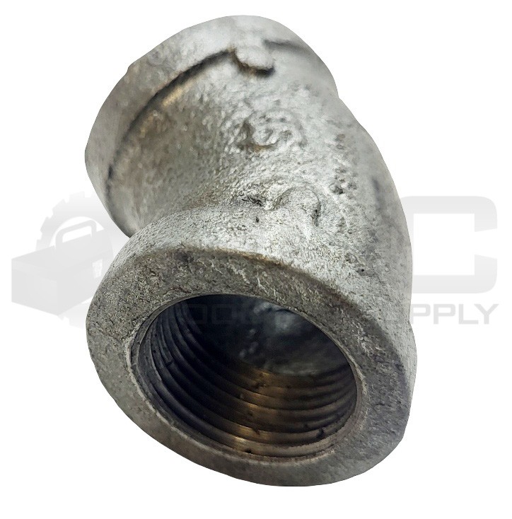 LOT OF 5 NEW THAILAND 45° ELBOW PIPE FITTING 3/4” X 3/4”