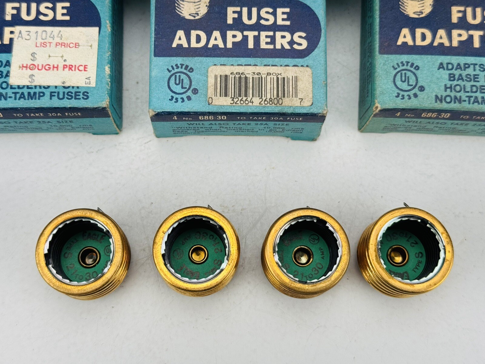 (LOT OF 20) 5 Boxes Eagle 686-30 Fuse Adapter 68630 *WARRANTY*