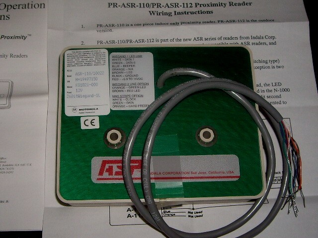 ASR-110/10022 PR-ASR-110 Standard 26 bit Wiegand Reader