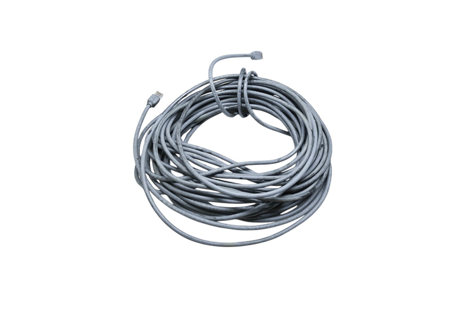 Insignia RY014-17 Gray Snagless Cat-6 Network Cable Roughly 45ft