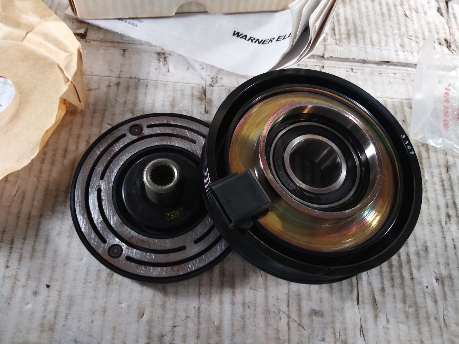 1 NEW FRIGETTE 205-528 A/C COMPRESSOR CLUTCH ASSEMBLY NIB ***MAKE OFFER***