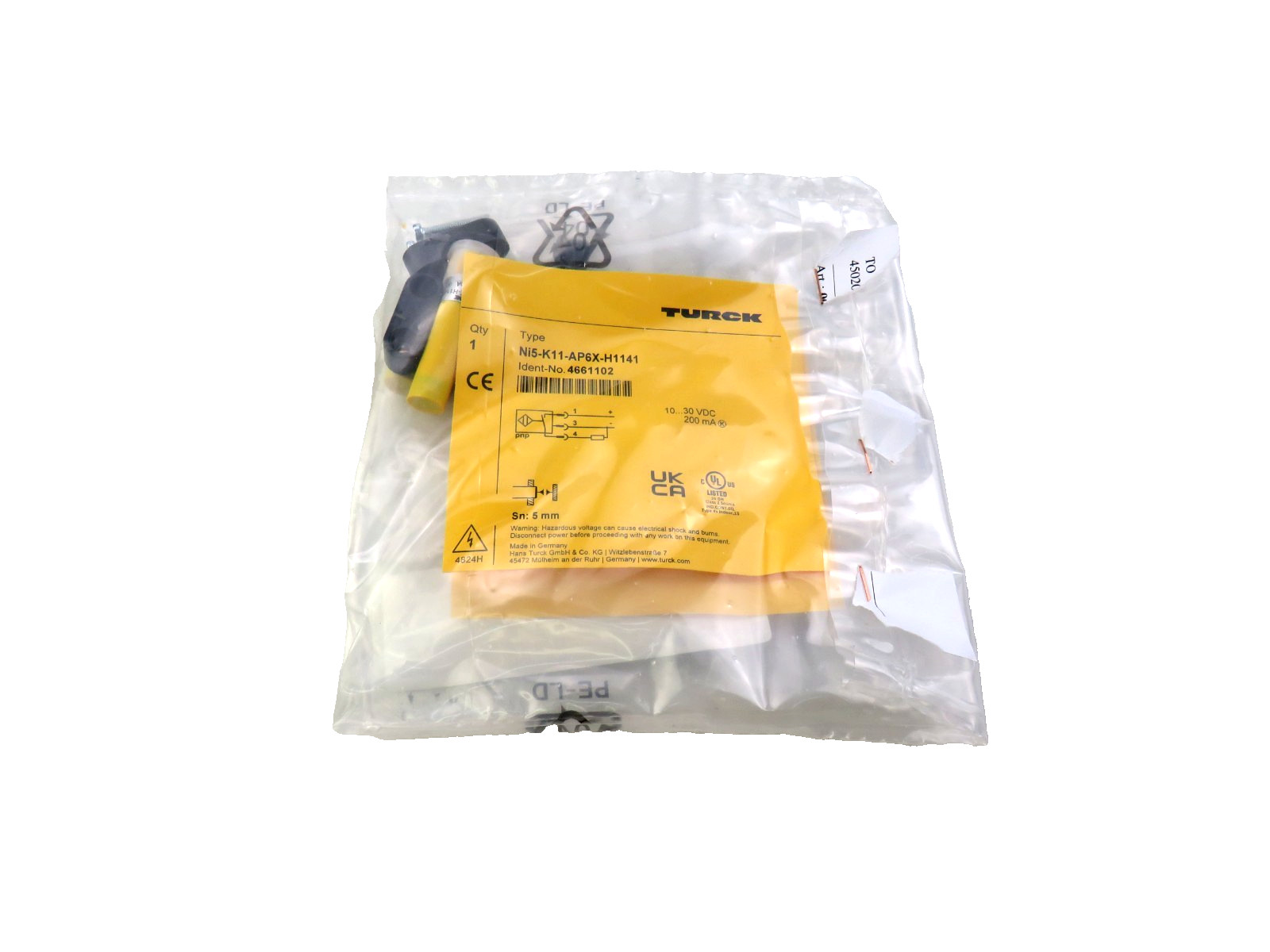 TURCK Ni5-K11-AP6X-H1141 4661102 New