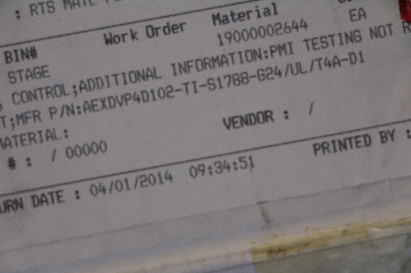 NOS Wandfluh NG10 Explosion-proof Spool Valve AEXdVP4D101-ti-D1S1788 2A65U, RDS
