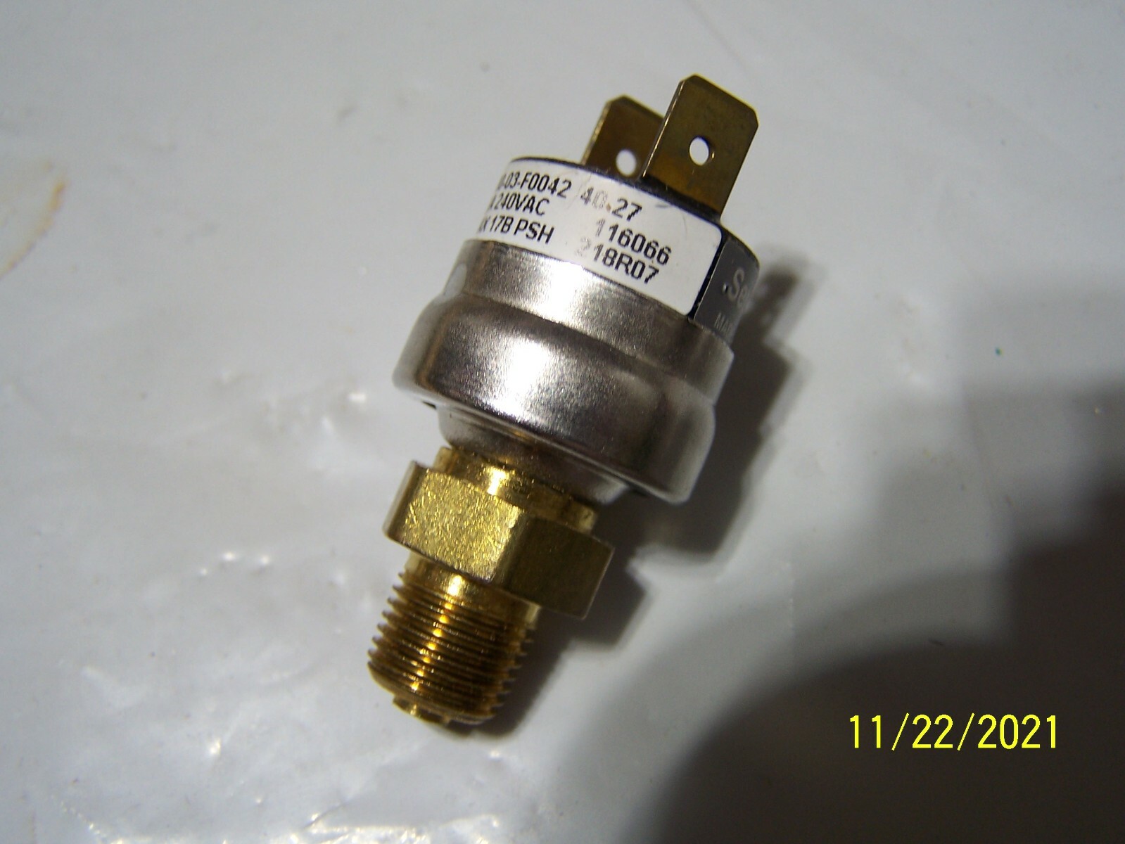 SPX Robinair RA19634 Identifier Switch ACR 2000 Recovery Recycling Equipment