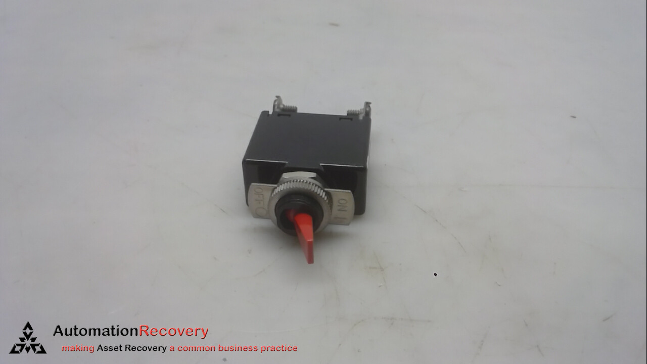 SANKEN-AIRPAX T11-1-5.00A-02-11ALS,CIRCUIT SWITCH, 250V, 5A, 1 POLE, NEW #264137