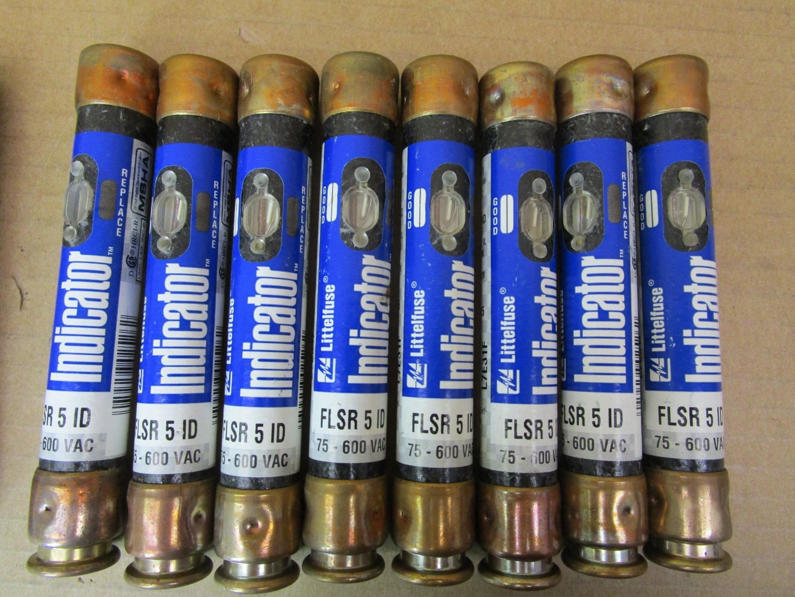 Mixed Lot of 11 Pieces Littelfuse FLSR30/5ID Class RK5 Time Delay Fuses 52023HM