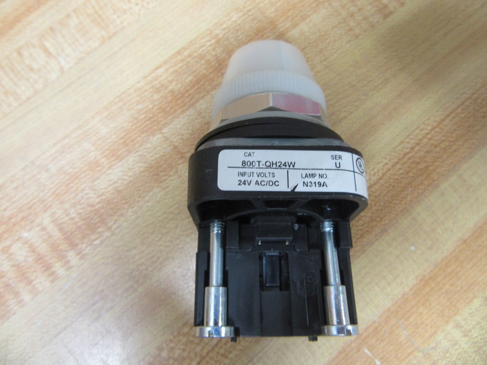 Allen Bradley 800T-QH24W Pilot Light 800TQH24W W/800T-N374