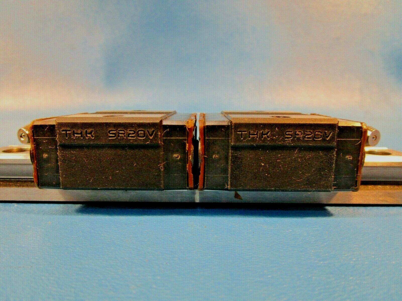 THK, SR20V2UUC1 + 140LP, TWO SR20V Linear Guide Blocks on a 140mm Rail