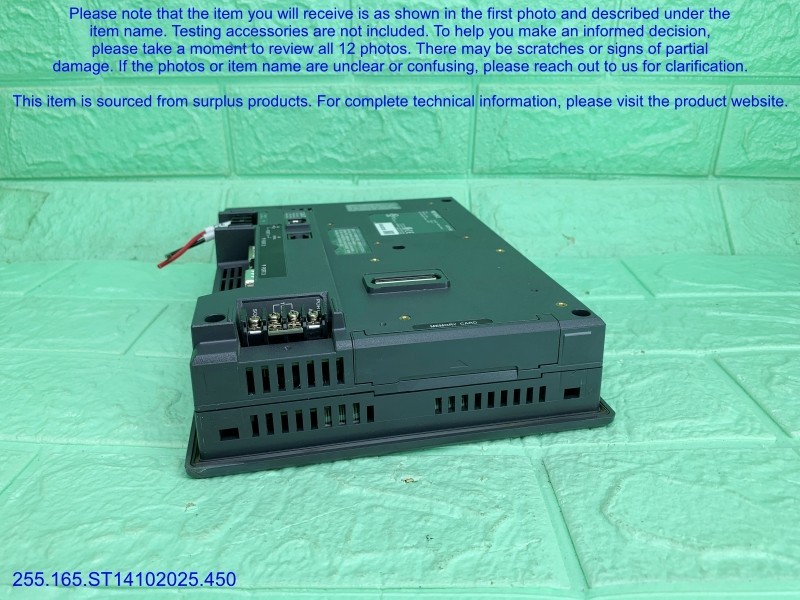 KEYENCE VT3-V8 Color Touch Panel HMI as in photos, sn:123N, DHL.