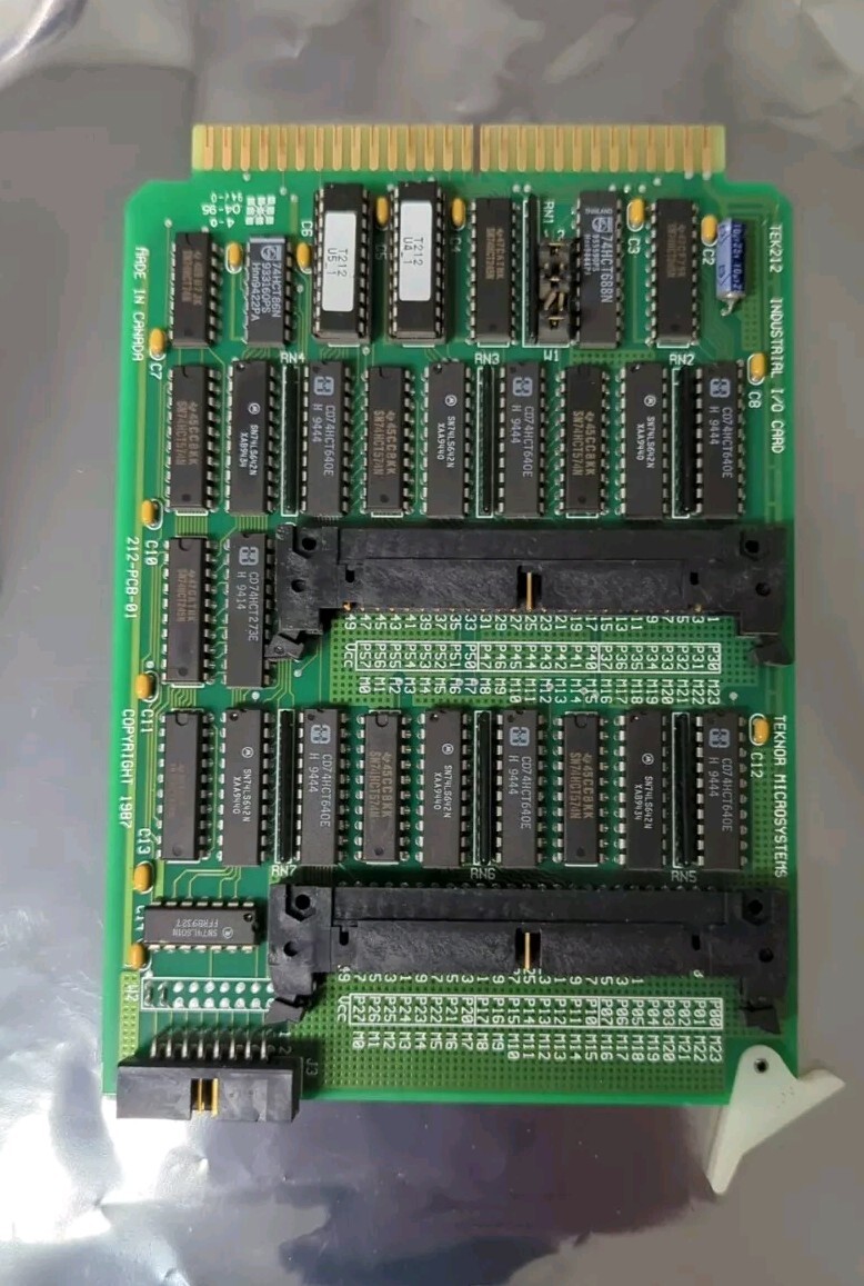 Teknor Input Output Board – TEK-212 – 212-PCB-01 w/Warranty