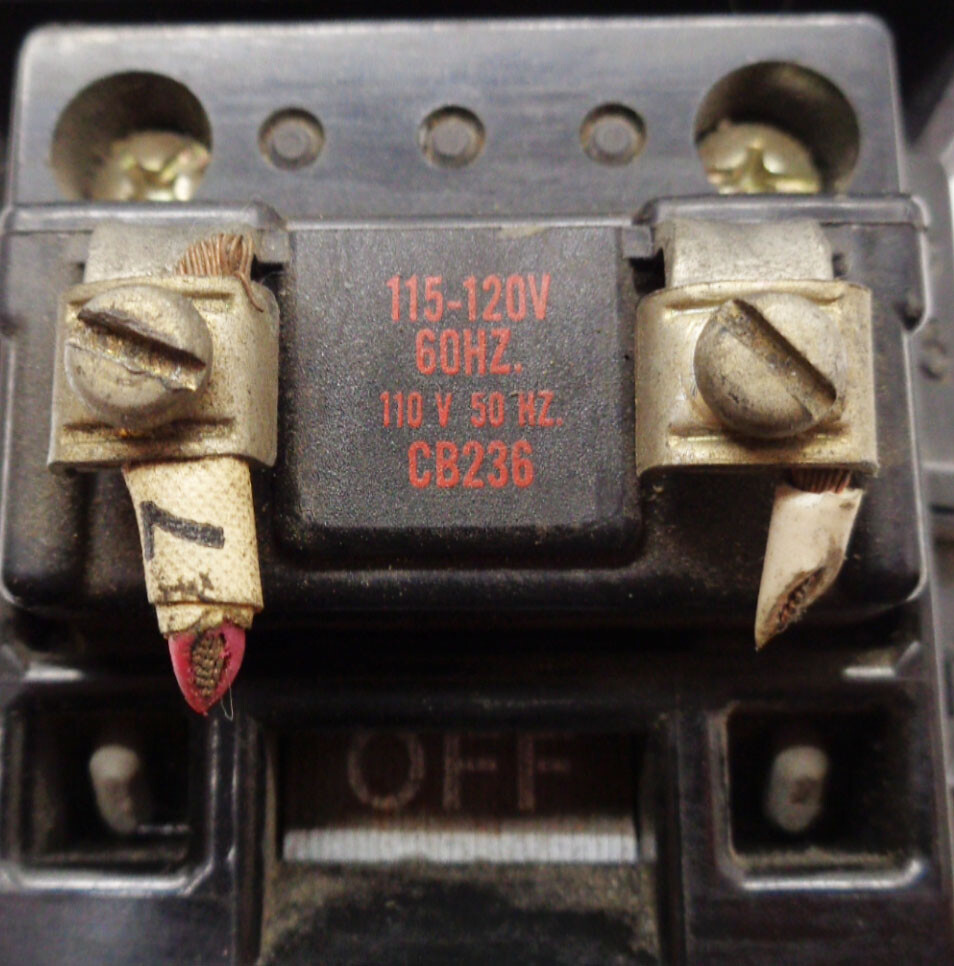 ALLEN BRADLEY 500-BOD92 /B STARTER SIZE 1 500-B0D92 CB236 110/120V 50/60HZ COIL